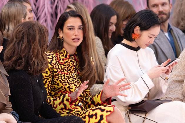 PFW - Chanel Front Row Dua Lipa, Kim Go-eun attending the Chanel Haute Couture Week Spring Summer 2026 show as part of Paris Fashion Week on January 27, 2026 in Paris, France. Photo by Alexis Jumeau ABACAPRESS.COM Paris France  Copyright: xJumeauxAlexis ABACAx