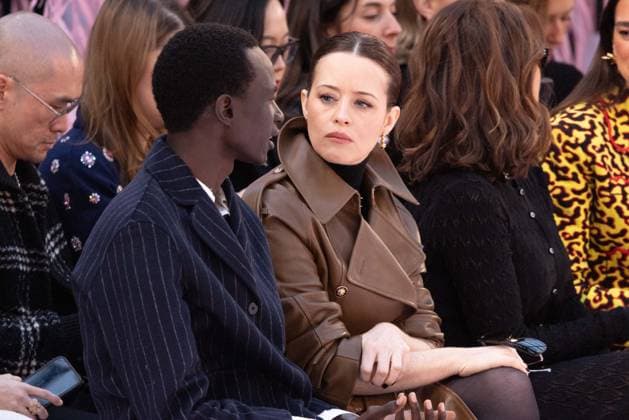 PFW - Chanel Front Row Malick Bodian, Claire Foy attending the Chanel Haute Couture Week Spring Summer 2026 show as part of Paris Fashion Week on January 27, 2026 in Paris, France. Photo by Alexis Jumeau ABACAPRESS.COM Paris France  Copyright: xJumeauxAlexis ABACAx