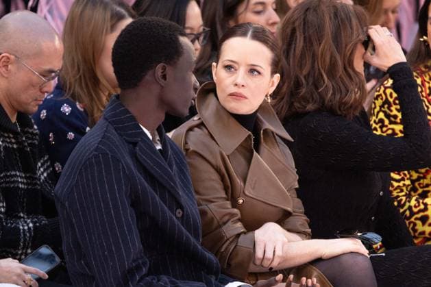 PFW - Chanel Front Row Malick Bodian, Claire Foy attending the Chanel Haute Couture Week Spring Summer 2026 show as part of Paris Fashion Week on January 27, 2026 in Paris, France. Photo by Alexis Jumeau ABACAPRESS.COM Paris France  Copyright: xJumeauxAlexis ABACAx