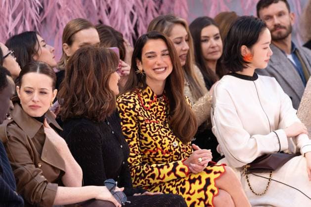 PFW - Chanel Front Row Claire Foy, Penelope Cruz, Dua Lipa, Kim Go-eun attending the Chanel Haute Couture Week Spring Summer 2026 show as part of Paris Fashion Week on January 27, 2026 in Paris, France. Photo by Alexis Jumeau ABACAPRESS.COM Paris France  Copyright: xJumeauxAlexis ABACAx