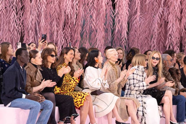 PFW - Chanel Front Row Malick Bodian, Claire Foy, Penelope Cruz, Dua Lipa, Kim Go-eun, Tilda Swinton, Anna Wintour, Nicole Kidman attending the Chanel Haute Couture Week Spring Summer 2026 show as part of Paris Fashion Week on January 27, 2026 in Paris, France. Photo by Alexis Jumeau ABACAPRESS.COM Paris France  Copyright: xJumeauxAlexis ABACAx