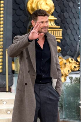 Chris Hemsworth presents the movie Escape Route in Madrid Actor Chris Hemsworth during the presentation of the movie Escape Route at Club Metropolis, January 27, 2026, in Madrid Spain FAMOUS CINEMA HOLLYWOOD MOVIE Madrid Madrid Madrid Spain  Copyright: xJosexVelascox 7246962