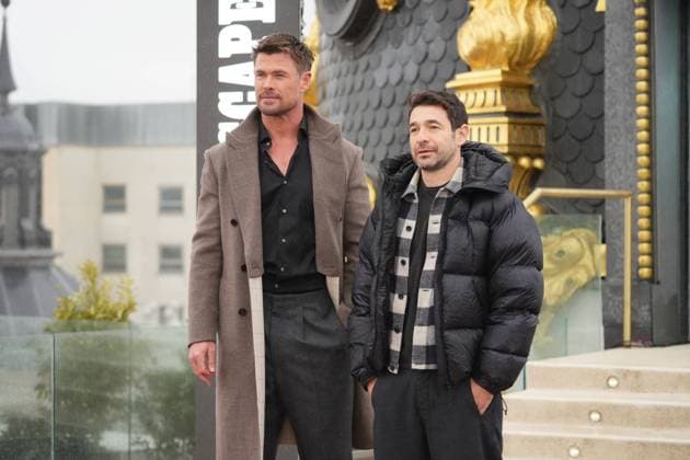 Chris Hemsworth and Bart Layton at photocall film Ruta de Escape in Madrid on Tuesday, 27 Janyary 2026. Cordon Press 