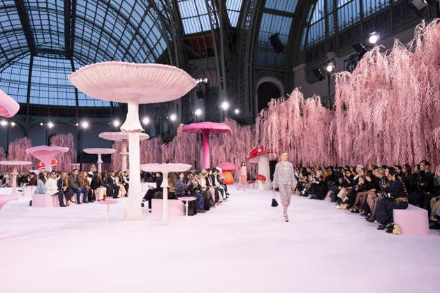 PFW - Chanel Runway Models present creations at the Chanel Women s Haute Couture Spring Summer 2026 collection fashion show as part of the Paris Haute Couture Fashion Week, in Paris, on January 27, 2026. Photo by Alexis Jumeau ABACAPRESS.COM Paris France  Copyright: xJumeauxAlexis ABACAx