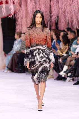 PFW - Chanel Runway Models present creations at the Chanel Women s Haute Couture Spring Summer 2026 collection fashion show as part of the Paris Haute Couture Fashion Week, in Paris, on January 27, 2026. Photo by Alexis Jumeau ABACAPRESS.COM Paris France  Copyright: xJumeauxAlexis ABACAx