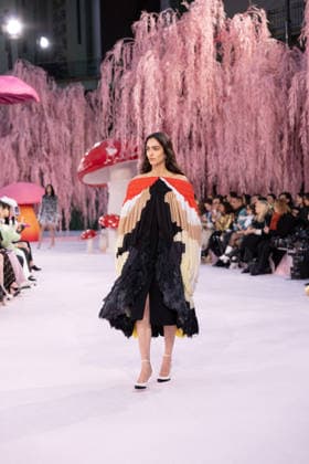 PFW - Chanel Runway Models present creations at the Chanel Women s Haute Couture Spring Summer 2026 collection fashion show as part of the Paris Haute Couture Fashion Week, in Paris, on January 27, 2026. Photo by Alexis Jumeau ABACAPRESS.COM Paris France  Copyright: xJumeauxAlexis ABACAx