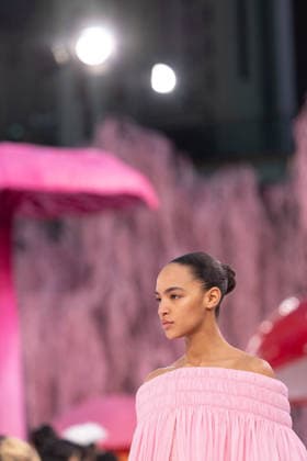 PFW - Chanel Runway Models present creations at the Chanel Women s Haute Couture Spring Summer 2026 collection fashion show as part of the Paris Haute Couture Fashion Week, in Paris, on January 27, 2026. Photo by Alexis Jumeau ABACAPRESS.COM Paris France  Copyright: xJumeauxAlexis ABACAx
