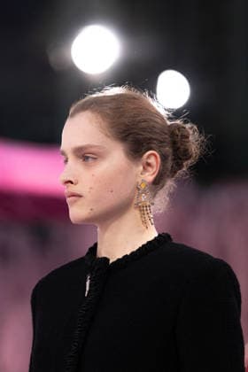 PFW - Chanel Runway Models present creations at the Chanel Women s Haute Couture Spring Summer 2026 collection fashion show as part of the Paris Haute Couture Fashion Week, in Paris, on January 27, 2026. Photo by Alexis Jumeau ABACAPRESS.COM Paris France  Copyright: xJumeauxAlexis ABACAx