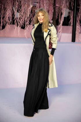 PFW - Chanel Photocall Arielle Dombasle attends the Chanel Haute Couture Week Spring Summer 2026 show as part of Paris Fashion Week on January 27, 2026 in Paris, France. Photo by Eliot Blondet ABACAPRESS.COM Paris France France  Copyright: xBlondetxEliot ABACAx