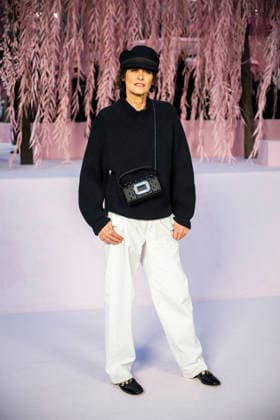 PFW - Chanel Photocall Inès de La Fressange attends the Chanel Haute Couture Week Spring Summer 2026 show as part of Paris Fashion Week on January 27, 2026 in Paris, France. Photo by Eliot Blondet ABACAPRESS.COM Paris France France  Copyright: xBlondetxEliot ABACAx