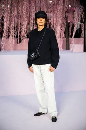 PFW - Chanel Photocall Inès de La Fressange attends the Chanel Haute Couture Week Spring Summer 2026 show as part of Paris Fashion Week on January 27, 2026 in Paris, France. Photo by Eliot Blondet ABACAPRESS.COM Paris France France  Copyright: xBlondetxEliot ABACAx