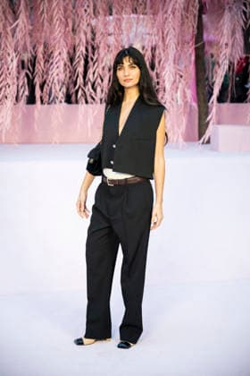 PFW - Chanel Photocall Tuba Büyüküstün attends the Chanel Haute Couture Week Spring Summer 2026 show as part of Paris Fashion Week on January 27, 2026 in Paris, France. Photo by Eliot Blondet ABACAPRESS.COM Paris France France  Copyright: xBlondetxEliot ABACAx