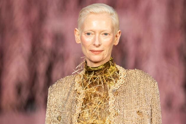 PFW - Chanel Photocall Tilda Swinton attends the Chanel Haute Couture Week Spring Summer 2026 show as part of Paris Fashion Week on January 27, 2026 in Paris, France. Photo by Eliot Blondet ABACAPRESS.COM Paris France France  Copyright: xBlondetxEliot ABACAx