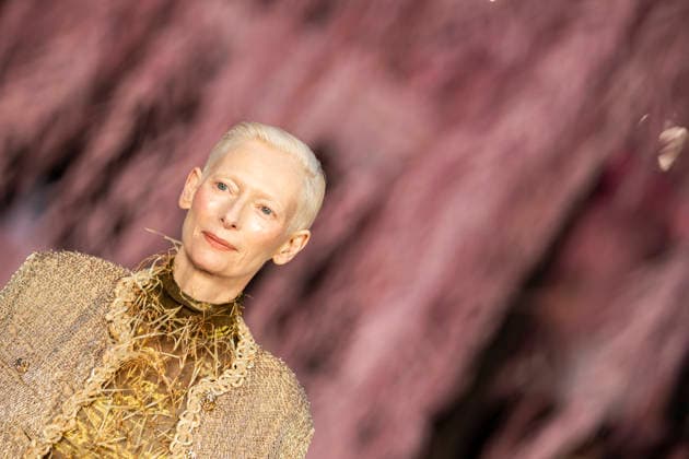 PFW - Chanel Photocall Tilda Swinton attends the Chanel Haute Couture Week Spring Summer 2026 show as part of Paris Fashion Week on January 27, 2026 in Paris, France. Photo by Eliot Blondet ABACAPRESS.COM Paris France France  Copyright: xBlondetxEliot ABACAx