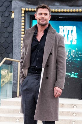 Chris Hemsworth in Madrid, Spain - 27 Jan 2026 Actor Chris Hemsworth attends the Ruta de Escape (Crime 101) photocall at the Metropolis Club. Madrid Spain Copyright: xAtilanoxGarciax xSOPAxImagesx photos03301