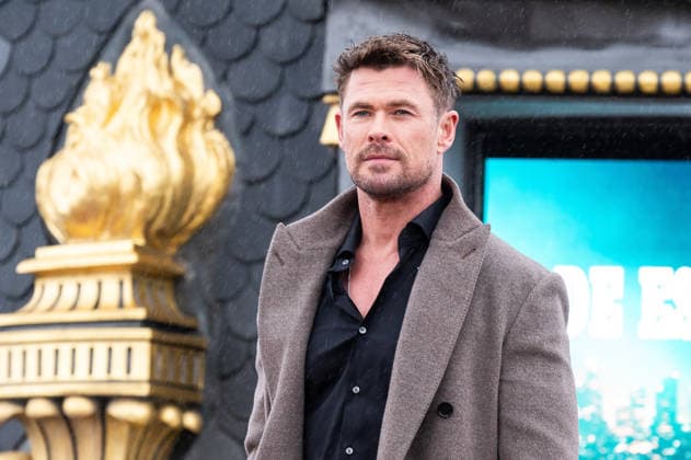Chris Hemsworth in Madrid, Spain - 27 Jan 2026 Actor Chris Hemsworth attends the Ruta de Escape (Crime 101) photocall at the Metropolis Club. Madrid Spain Copyright: xAtilanoxGarciax xSOPAxImagesx photos03308