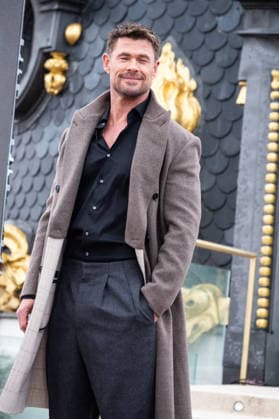 Chris Hemsworth in Madrid, Spain - 27 Jan 2026 Actor Chris Hemsworth attends the Ruta de Escape (Crime 101) photocall at the Metropolis Club. Madrid Spain Copyright: xAtilanoxGarciax xSOPAxImagesx photos03318