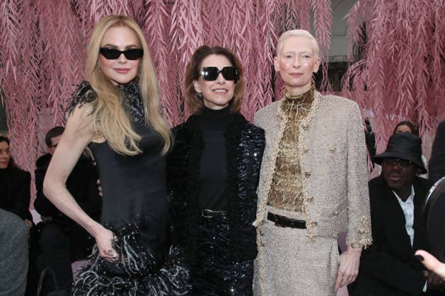 Nicole Kidman, Fernanda Torres and Tilda Swinton Chanel Front Row Fashion Show, Haute Couture Spring Summer 2026 Collection, as part of Paris Fashion Week on January 27, 2026 in Paris, France Bertrand Rindoff Bestimage Chanel Haute Couture Spring Summer 2026 show as part of Paris Fashion Week on January 27, 2026 in Paris, France Paris France  Copyright: xBERTRANDxRINDOFFxPETROFFx xBESTIMAGExBERTRANDxRINDOFFxPETROFFx xBESTIMAGEx