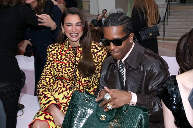 Dua Lipa and A AP Rocky Chanel Front Row Fashion Show, Haute Couture Spring Summer 2026 Collection, as part of Paris Fashion Week on January 27, 2026 in Paris, France Bertrand Rindoff Bestimage Chanel Haute Couture Spring Summer 2026 show as part of Paris Fashion Week on January 27, 2026 in Paris, France Paris France  Copyright: xBERTRANDxRINDOFFxPETROFFx xBESTIMAGExBERTRANDxRINDOFFxPETROFFx xBESTIMAGEx