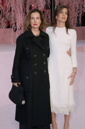 Carole Bouquet et Charlotte Casiraghi Chanel Front Row Fashion Show, Haute Couture Spring Summer 2026 Collection, as part of Paris Fashion Week on January 27, 2026 in Paris, France Bertrand Rindoff Bestimage Chanel Haute Couture Spring Summer 2026 show as part of Paris Fashion Week on January 27, 2026 in Paris, France Paris France  Copyright: xBERTRANDxRINDOFFxPETROFFx xBESTIMAGExBERTRANDxRINDOFFxPETROFFx xBESTIMAGEx