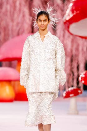 Runway Chanel Haute Couture Collection Spring Summer 2026 show as part of Paris Fashion Week PFW au Grand Palais, à Paris, France, le 27 janvier 2026 Runway Chanel Haute Couture Week Spring Summer 2026 show as part of Paris Fashion Week on January 27, 2026 in Paris, France Paris France  Copyright: xAgencex xBestimagexAgencex xBestimagex
