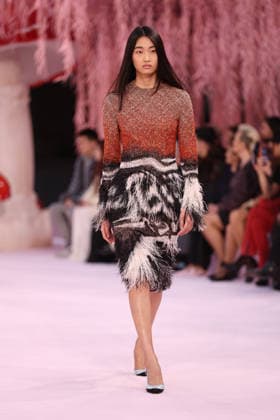 DeÌfileÌ Chanel Haute Couture printemps-eÌteÌ 2026 Model on the runway DeÌfileÌ Chanel Haute Couture printemps-eÌteÌ 2026 au Grand Palais Ã Paris le 27 janvier 2026. Chanel Haute Couture Spring Summer 2026 fashion show at the Grand Palais in Paris on January 27, 2026.  Copyright: xFabricexChasseryx