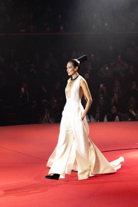 PFW - Nieves Alvarez Walks For Stephane Rolland Nieves Alvarez walks the runway during the Stéphane Rolland Haute Couture Week Spring Summer 2026 show as part of Paris Fashion Week on January 27, 2026 in Paris, France. Photo by Alexis Jumeau ABACAPRESS.COM Paris France  Copyright: xJumeauxAlexis ABACAx