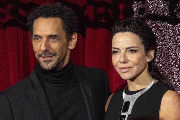 PFW - Stephane Rolland Front Row Sandra et Tomer Sisley during the Stéphane Rolland Haute Couture Week Spring Summer 2026 show as part of Paris Fashion Week on January 27, 2026 in Paris, France. Photo by Alexis Jumeau ABACAPRESS.COM Paris France  Copyright: xJumeauxAlexis ABACAx
