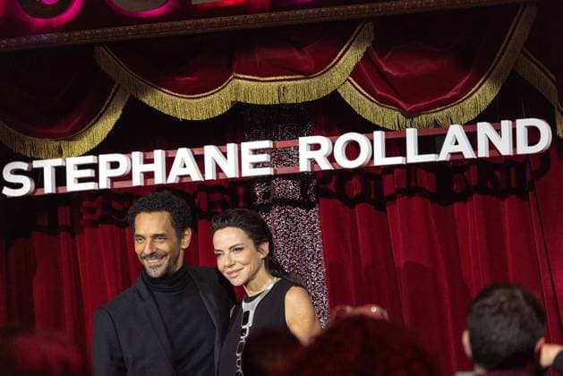 PFW - Stephane Rolland Front Row Sandra et Tomer Sisley during the Stéphane Rolland Haute Couture Week Spring Summer 2026 show as part of Paris Fashion Week on January 27, 2026 in Paris, France. Photo by Alexis Jumeau ABACAPRESS.COM Paris France  Copyright: xJumeauxAlexis ABACAx