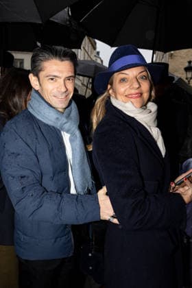 Gautier Capuçon et sa compagne Julia Neugebauer au défilé Stephane Rolland Collection Haute Couture Automne Hiver 2026 2027 lors de la Fashion Week de Paris, le 27 janvier 2026 Celebrities at Stephane Rolland Haute Couture Fall Winter 2026 2027 Collection fashion show, during Paris Fashion Week, on January 27th, 2026 unknown  Copyright: xTiphainexPraud-Lebelyx xBestimagexTiphainexPraud-Lebelyx xBestimagex