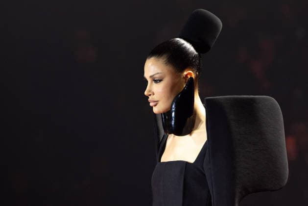 PFW - Stephane Rolland Runway A model walks the runway during the Stéphane Rolland Haute Couture Week Spring Summer 2026 show as part of Paris Fashion Week on January 27, 2026 in Paris, France. Photo by Alexis Jumeau ABACAPRESS.COM Paris France  Copyright: xJumeauxAlexis ABACAx