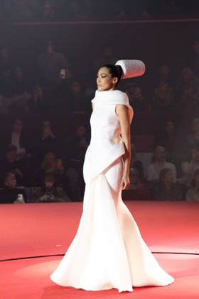 PFW - Stephane Rolland Runway A model walks the runway during the Stéphane Rolland Haute Couture Week Spring Summer 2026 show as part of Paris Fashion Week on January 27, 2026 in Paris, France. Photo by Alexis Jumeau ABACAPRESS.COM Paris France  Copyright: xJumeauxAlexis ABACAx