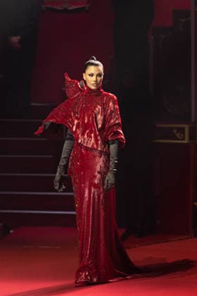 PFW - Stephane Rolland Runway A model walks the runway during the Stéphane Rolland Haute Couture Week Spring Summer 2026 show as part of Paris Fashion Week on January 27, 2026 in Paris, France. Photo by Alexis Jumeau ABACAPRESS.COM Paris France  Copyright: xJumeauxAlexis ABACAx