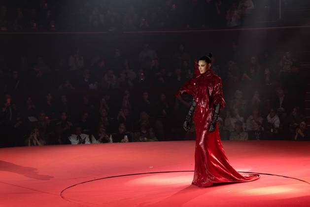 PFW - Stephane Rolland Runway A model walks the runway during the Stéphane Rolland Haute Couture Week Spring Summer 2026 show as part of Paris Fashion Week on January 27, 2026 in Paris, France. Photo by Alexis Jumeau ABACAPRESS.COM Paris France  Copyright: xJumeauxAlexis ABACAx