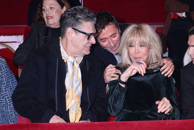 PFW Stephane Rolland Photocall Marc Lavoine and Brigitte Macron attends the Stephane Rolland Menswear Fall Winter 2026-2027 show as part of Paris Fashion Week in Paris, France on January 27, 2026. Photo by Jerome Domine ABACAPRESS.COM France  Copyright: xDominexJerome ABACAx