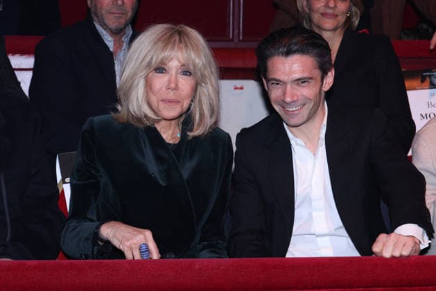 PFW Stephane Rolland Photocall Brigitte Macron and Gautier Capucon attends the Stephane Rolland Menswear Fall Winter 2026-2027 show as part of Paris Fashion Week in Paris, France on January 27, 2026. Photo by Jerome Domine ABACAPRESS.COM France  Copyright: xDominexJerome ABACAx