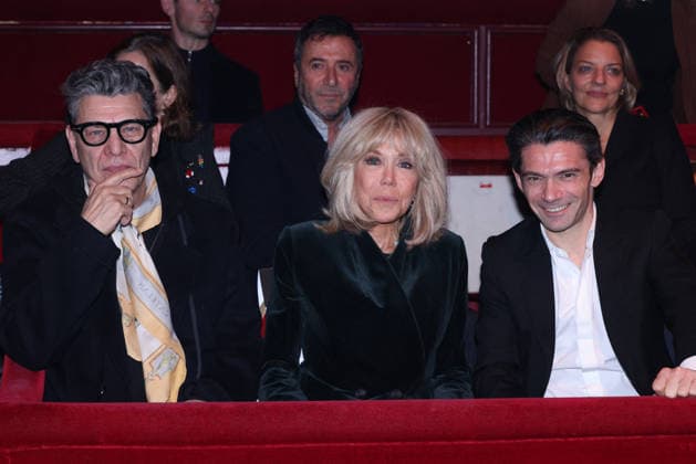 PFW Stephane Rolland Photocall Marc Lavoine, Brigitte Macron and Gautier Capucon attends the Stephane Rolland Menswear Fall Winter 2026-2027 show as part of Paris Fashion Week in Paris, France on January 27, 2026. Photo by Jerome Domine ABACAPRESS.COM France  Copyright: xDominexJerome ABACAx