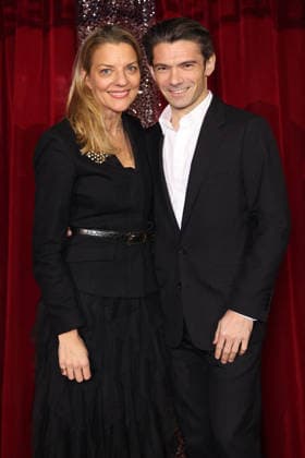 PFW Stephane Rolland Photocall Julia Neugebauer and Gautier Capucon attends the Stephane Rolland Menswear Fall Winter 2026-2027 show as part of Paris Fashion Week in Paris, France on January 27, 2026. Photo by Jerome Domine ABACAPRESS.COM France  Copyright: xDominexJerome ABACAx