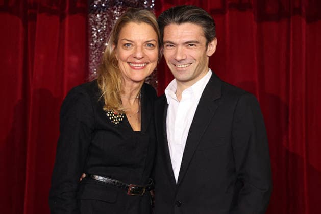PFW Stephane Rolland Photocall Julia Neugebauer and Gautier Capucon attends the Stephane Rolland Menswear Fall Winter 2026-2027 show as part of Paris Fashion Week in Paris, France on January 27, 2026. Photo by Jerome Domine ABACAPRESS.COM France  Copyright: xDominexJerome ABACAx