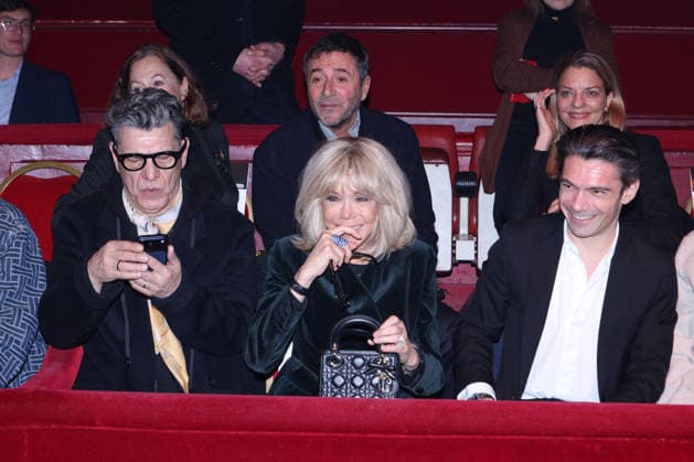 PFW Stephane Rolland Photocall Marc Lavoine, Brigitte Macron and Gautier Capucon attends the Stephane Rolland Menswear Fall Winter 2026-2027 show as part of Paris Fashion Week in Paris, France on January 27, 2026. Photo by Jerome Domine ABACAPRESS.COM France  Copyright: xDominexJerome ABACAx