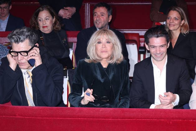 PFW Stephane Rolland Photocall Marc Lavoine, Brigitte Macron and Gautier Capucon attends the Stephane Rolland Menswear Fall Winter 2026-2027 show as part of Paris Fashion Week in Paris, France on January 27, 2026. Photo by Jerome Domine ABACAPRESS.COM France  Copyright: xDominexJerome ABACAx