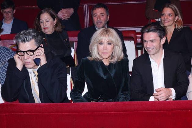 PFW Stephane Rolland Photocall Marc Lavoine, Brigitte Macron and Gautier Capucon attends the Stephane Rolland Menswear Fall Winter 2026-2027 show as part of Paris Fashion Week in Paris, France on January 27, 2026. Photo by Jerome Domine ABACAPRESS.COM France  Copyright: xDominexJerome ABACAx