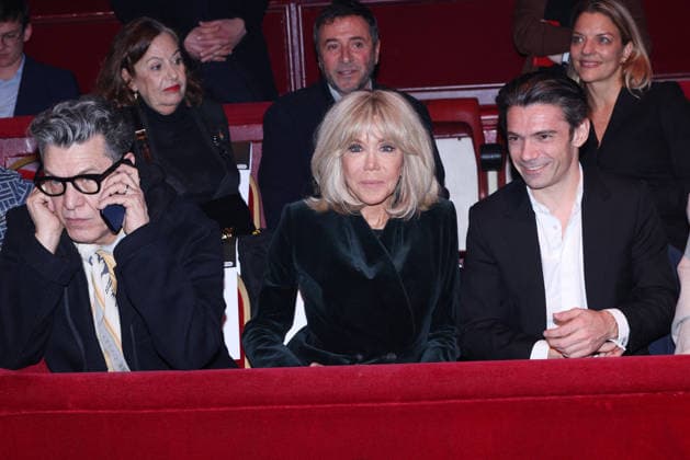 PFW Stephane Rolland Photocall Marc Lavoine, Brigitte Macron and Gautier Capucon attends the Stephane Rolland Menswear Fall Winter 2026-2027 show as part of Paris Fashion Week in Paris, France on January 27, 2026. Photo by Jerome Domine ABACAPRESS.COM France  Copyright: xDominexJerome ABACAx