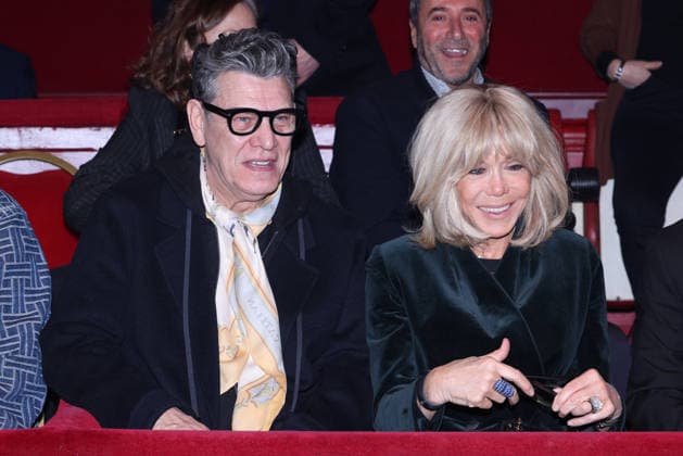 PFW Stephane Rolland Photocall Marc Lavoine and Brigitte Macron attends the Stephane Rolland Menswear Fall Winter 2026-2027 show as part of Paris Fashion Week in Paris, France on January 27, 2026. Photo by Jerome Domine ABACAPRESS.COM France  Copyright: xDominexJerome ABACAx