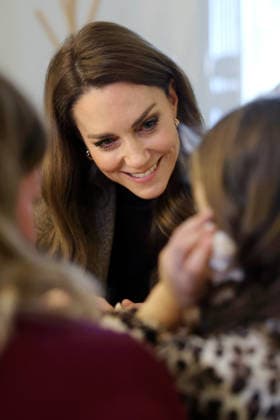 The Princess of Wales visits Family Action s Children s Trauma Therapy Service The Princess of Wales visits Family Action s Children s Trauma Therapy Service on January 27, 2026 in Bradford, West Yorkshire, UK, on the 27th January 2026. Picture by Chris Jackson WPA-Pool Bradford Children s Trauma Therapy Service West Yorkshire United Kingdom  WHA-0807
