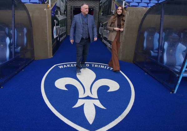 The Princess of Wales visits Wakefield Trinity Rugby League Club The Princess of Wales visits Wakefield Trinity Rugby League Club in Wakefield, West Yorkshire, UK, on the 27th January 2026. Picture by Chris Jackson WPA-Pool Wakefield Wakefield Trinity Rugby League Club West Yorkshire United Kingdom  WHA-0807