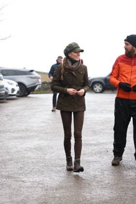 The Princess of Wales takes part in a Wellbeing Walk The Princess of Wales joins Mind Over Mountains, a charity offering professional mental health support through therapeutic outdoor experiences, for a supported wellbeing walk in the Peak District, UK, on the 27th January 2026. Picture by Ian Vogler WPA-Pool Hope Valley Curbar Gap Derbyshire United Kingdom  WHA-0807
