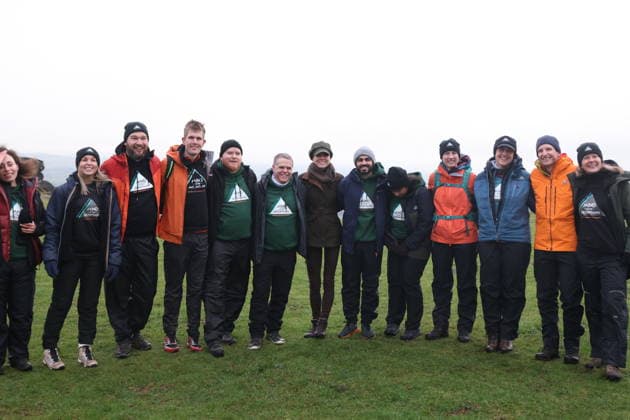 The Princess of Wales takes part in a Wellbeing Walk The Princess of Wales joins Mind Over Mountains, a charity offering professional mental health support through therapeutic outdoor experiences, for a supported wellbeing walk in the Peak District, UK, on the 27th January 2026. Picture by Ian Vogler WPA-Pool Hope Valley Curbar Gap Derbyshire United Kingdom  WHA-0807