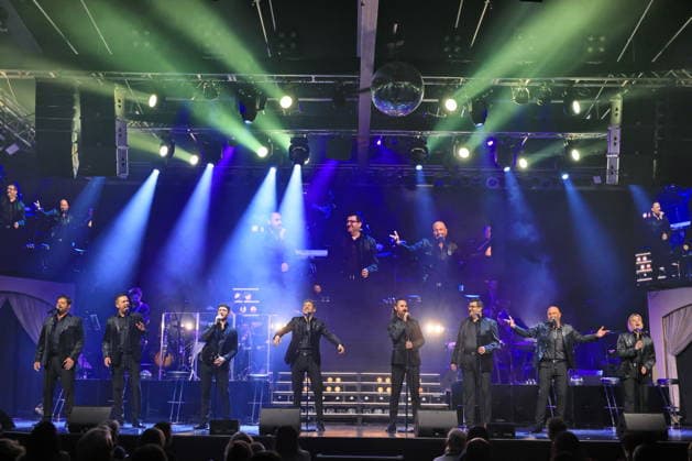 27 01 2026 , The X Tenors, Saenger, in concert live, the show premiere at the Estrel Showtheater Berlin, Berlin