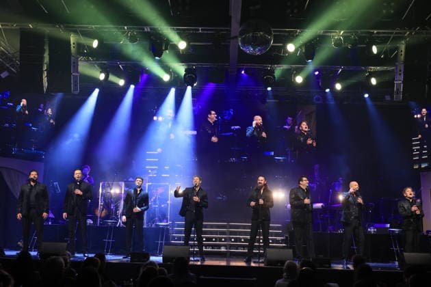27 01 2026 , The X Tenors, Saenger, in concert live, the show premiere at the Estrel Showtheater Berlin, Berlin